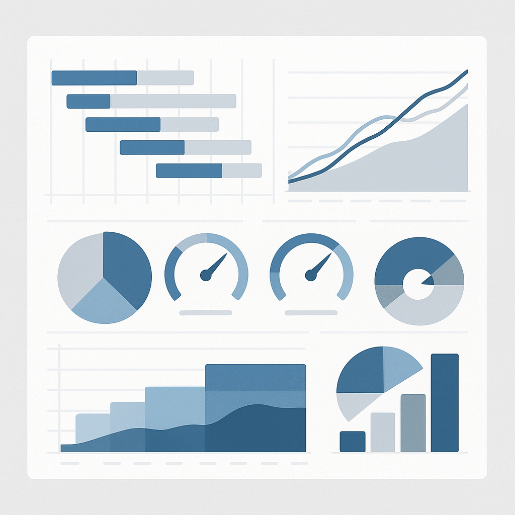 Schedule and cost control dashboard